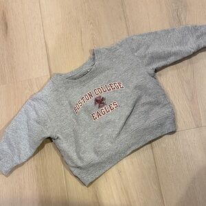 Boston College Eagles Gray Sweatshirt - Kids 12M